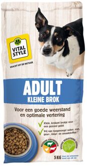 VITALstyle Hondenvoer Adult Kleine Hondenbrokken 5 kg