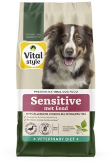 VITALstyle Sensitive Hypoallergeen - Hondenvoer - Eend - 12 kg