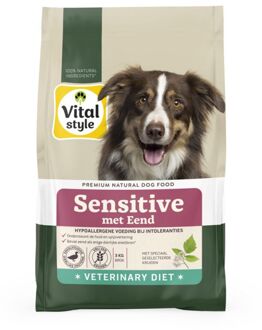 VITALstyle Sensitive Hypoallergeen - Hondenvoer - Eend - 3 kg