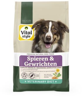 VITALstyle Spieren & Gewrichten - Hondenvoer - 3 kg