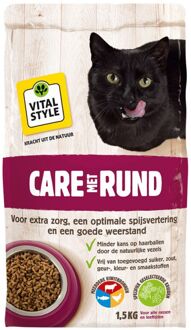 VITALstyle Vitaalcompleet - Rund - Kattenvoer - 1.5 kg