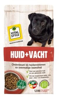 VITALstyle Vitaalspeciaal Huid  &  Vacht - Hondenvoer - 1.5 kg