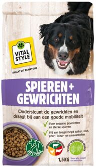 VITALstyle Vitaalspeciaal Spieren & Gewrichten Hondenvoer - Gevoelige Stelsel - 1.5 kg