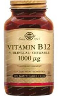 Vitamin B12 - 100 Kauwtabletten