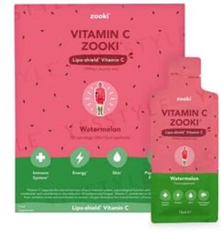 Vitamin C Watermelon Zooki 1000mg 15ml x 14 pcs