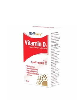 Vitamin D3 600 Iu 5 Ml Spray