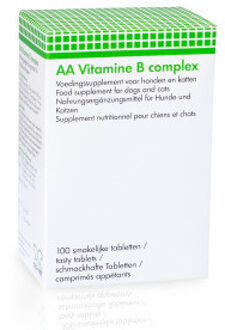 Vitamine B Complex voor hond en kat 3 x 100 tabletten