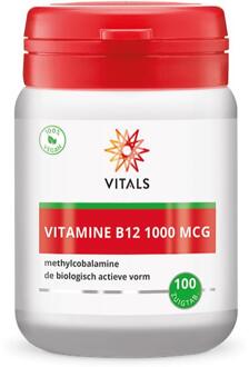 Vitamine B12 Methylcobalamine 1000 mcg - 100 zuigTabletten - Vitaminen