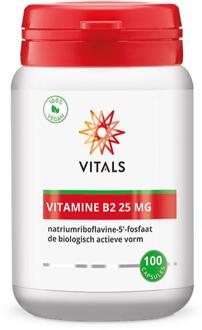Vitamine B2 25 mg Voedingssupplementen - 100 vegicaps