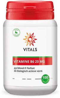 Vitamine B6 20 mg Voedingssupplementen - 100 vegicaps