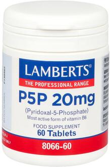 Vitamine B6 (P5P) 20 mg 60 tabletten