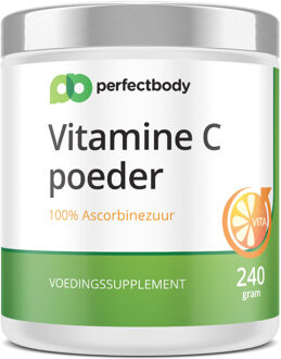 Vitamine C (100% Puur) - 240 Gram - PerfectBody.nl