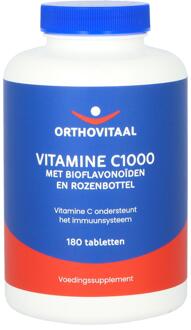 Vitamine C 1000 - 180 tabletten - Vitaminen - vegan - voedingssupplement