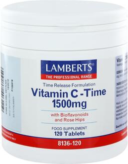 Vitamine C-Time 1500 mg - 120 Tabletten - Vitaminen