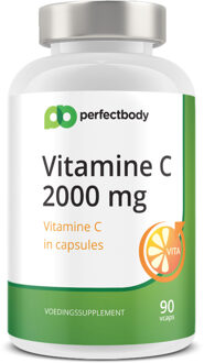 Vitamine C Vcaps - 2000 Mg Per Dag - 90 Vcaps - PerfectBody.nl