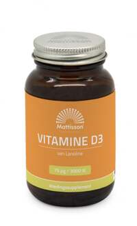 Vitamine D 75 mcg 240 capsules - Flesje met 240 capsules