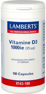 Vitamine D3 1000Ie 25 Mcg - 180Ca