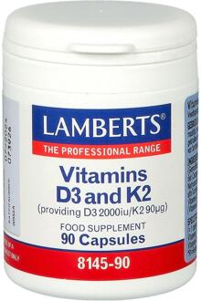 Vitamine D3 2000 IE en K2 90 mcg