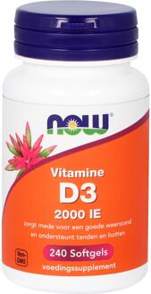 Vitamine D3 2000 IE - NOW Foods