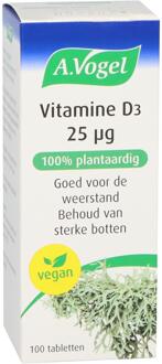 Vitamine D3 25 microgram - 100 stuks - 000