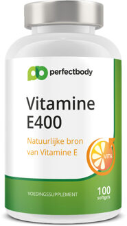 Vitamine E Capsules - 100 Softgels - PerfectBody.nl