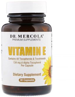 Vitamine E tocoferolen & tocotriënolen (30 Licaps Capsules) - Dr Mercola