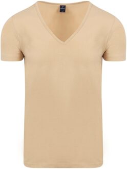 Vitaru Onzichtbaar Ondershirt Diepe V-Hals 6-Pack Beige - S,L,XL,M,XXL