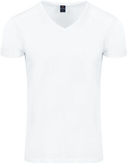 Vitasu T-Shirt V-Hals Wit 6-Pack - L,M,S,XL,XXL