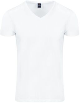 Vitasu T-Shirt V-Hals Wit 6-Pack - L,M,XL,XXL