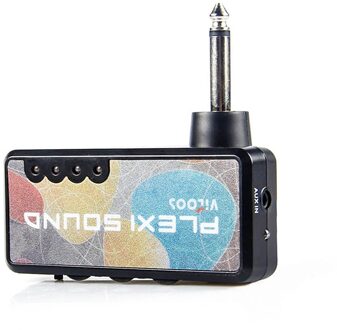 VITOOS PLEXI GELUID Mini Pocket Amp Versterker Micro Hoofdtelefoon Gitaar Stereo Amp Versterker met gratis Splitter Plug USB