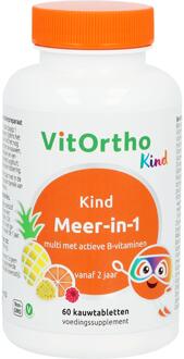 Vitortho Meer-in-1 Kind (60 kauwtabs) - VitOrtho