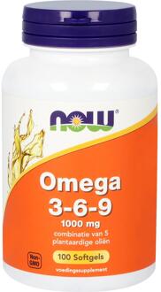 VitOrtho Now Omega 3-6-9 1000 mg 100 tabletten - Voedingssupplement