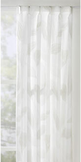 Vitrage Haze - Polyester/Viscose - Wit - H300 Cm