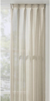 Vitrage Lagos - Polyester - Crème - H315 Cm