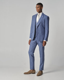 Vittorio gilet Blauw - 50