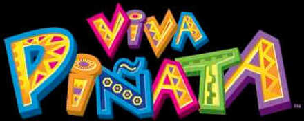 Viva Pinata Logo T-Shirt - Black - M Zwart