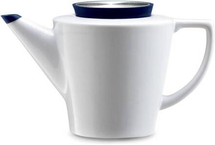 Viva Scandinavia Koffie & Thee Infusion Theepot - Porselein - 0,5 l - Donkerblauw