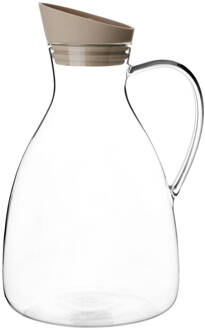 Viva Scandinavia Viva Karaf Infusion 2,4 Liter Glas Transparant/beige