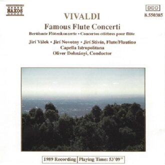 Vivaldi: Famous Flute Concertos / Oliver Dohnanyi