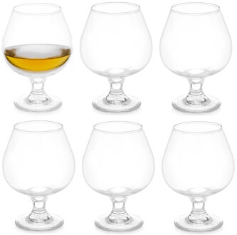 Vivalto Bier glazen - 6x stuks -?glas - 500 ml - borrelglas