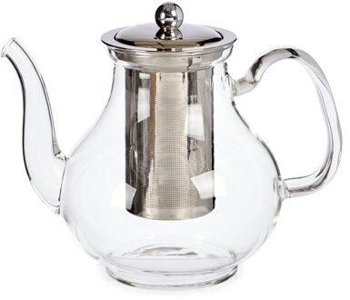 Vivalto Glazen theepot 1100 ml met filter/infuser en handvat