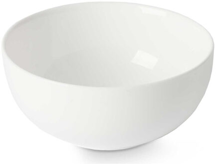 Vivalto Kommetje/serveer schaaltje - Opal - keramiek - D13 x H6 cm - ivoor wit - Stapelbaar