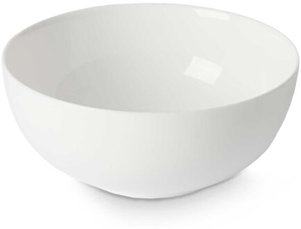 Vivalto Kommetjes/serveer schaaltjes - Opal - keramiek - D15 x H6 cm - ivoor wit - Stapelbaar