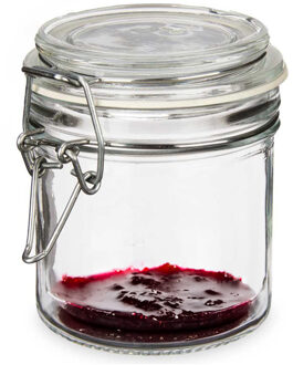 Vivalto Weckpot/inmaakpot - Tarro - 250 ml - glas - met beugelsluiting - 11 x 10 cm - luchtdicht