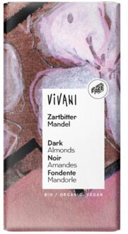 VIVANI Chocolade Puur Met Amandelen Bio (100g)