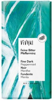 VIVANI Chocolade Puur Met Pepermunt Bio (100g)