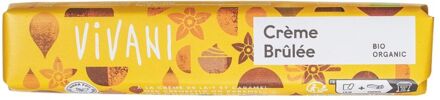 VIVANI Melkchocoladereepje crème brûlée To Go - 40 gram