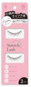 Vivias Quick Extension Stretch Lash False Eyelash 06 - 2 pairs