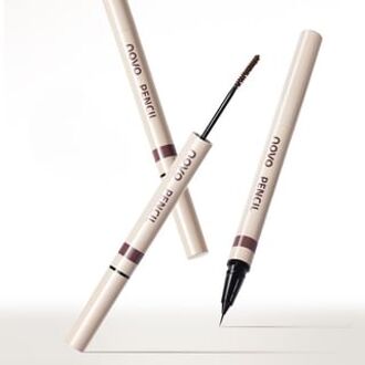 Vivid Duo Eyebrow Tint & Liquid Pen - 3 Colors 02# Dark Brown (0.5ml & 1.7g)