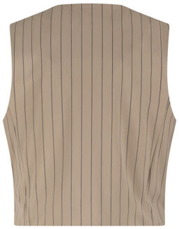 Vivienne stripe Beige - L